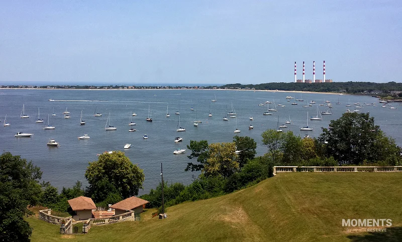 View over Northport Bay
