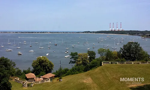 View over Northport Bay