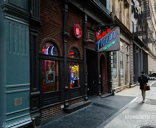 Let There Be Neon Storefront in Manhattan