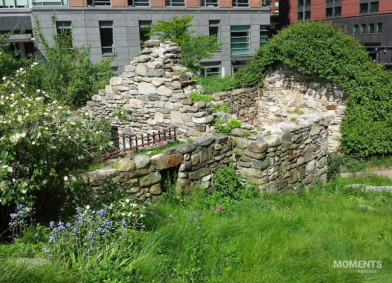 Part of the Irish Hunger Memorial