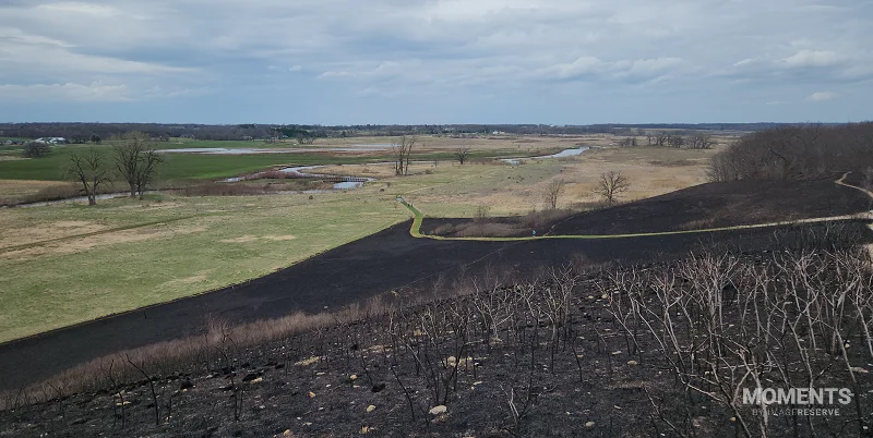 Prescribed Burn at Glacial Park