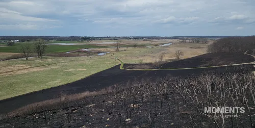 Prescribed Burn at Glacial Park