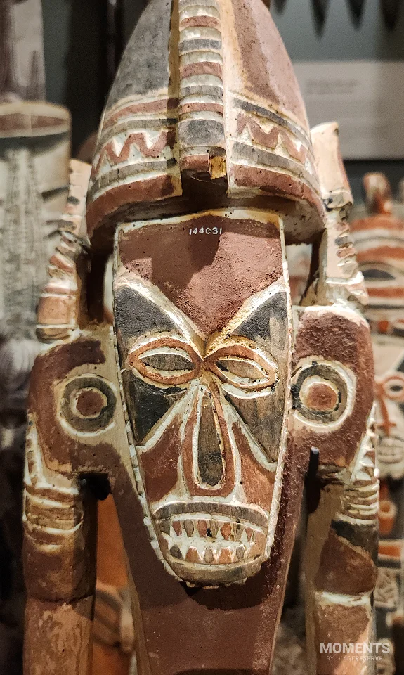 Carved Wooden Uli Ancestor Figure from New Ireland