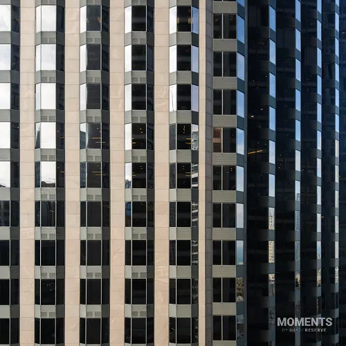 Facade of Three First National Plaza