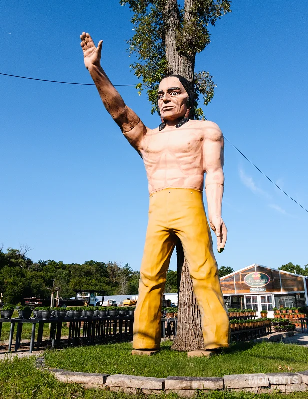 Muffler Man - Indian, Crystal Lake, IL