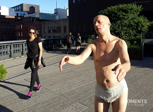 Sleepwalker Sculpture by Tony Matelli