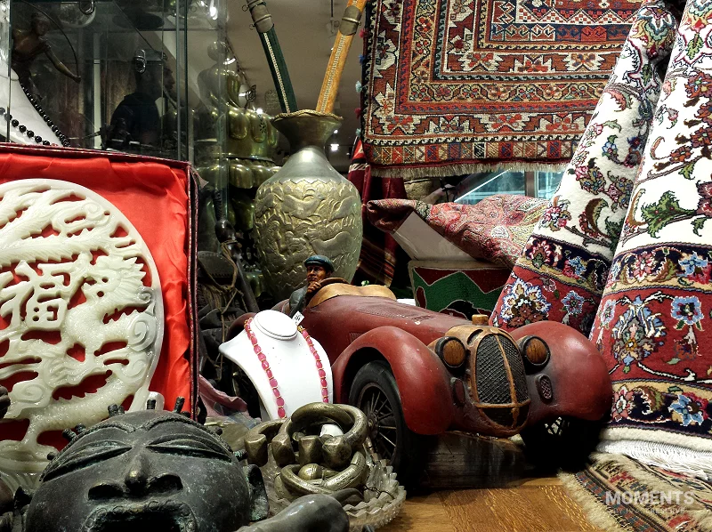 Eclectic Antique Storefront in Manhattan