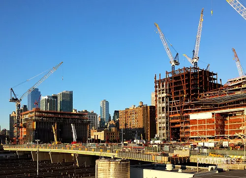 Hudson Yards Construction in Manhattan, New York City