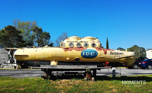 Techdiver Submarine at Man in the Sea Museum